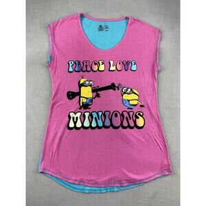 Universal “Peace, Love Minions “ PJ Dress Women’s 2X